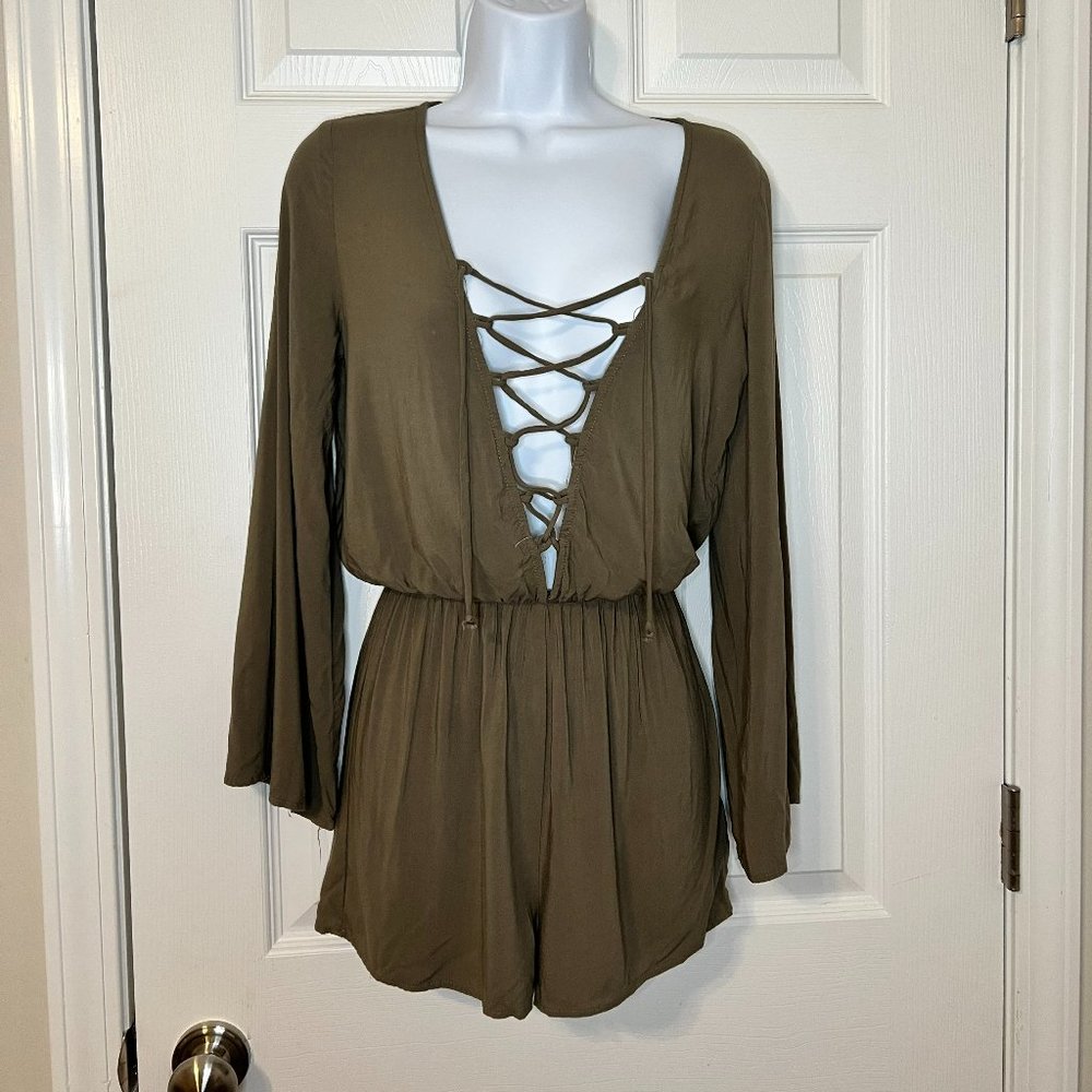 Olive Romper